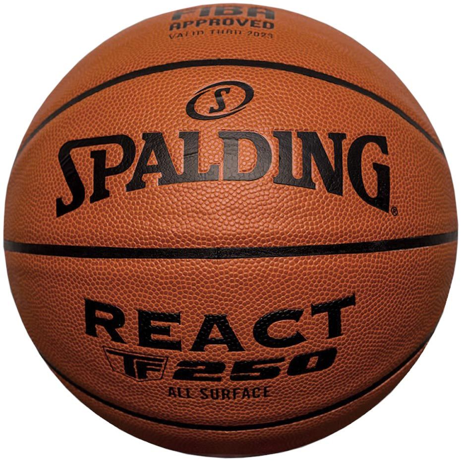 Spalding Basketbalová lopta React TF-250 Logo Fiba 76967Z