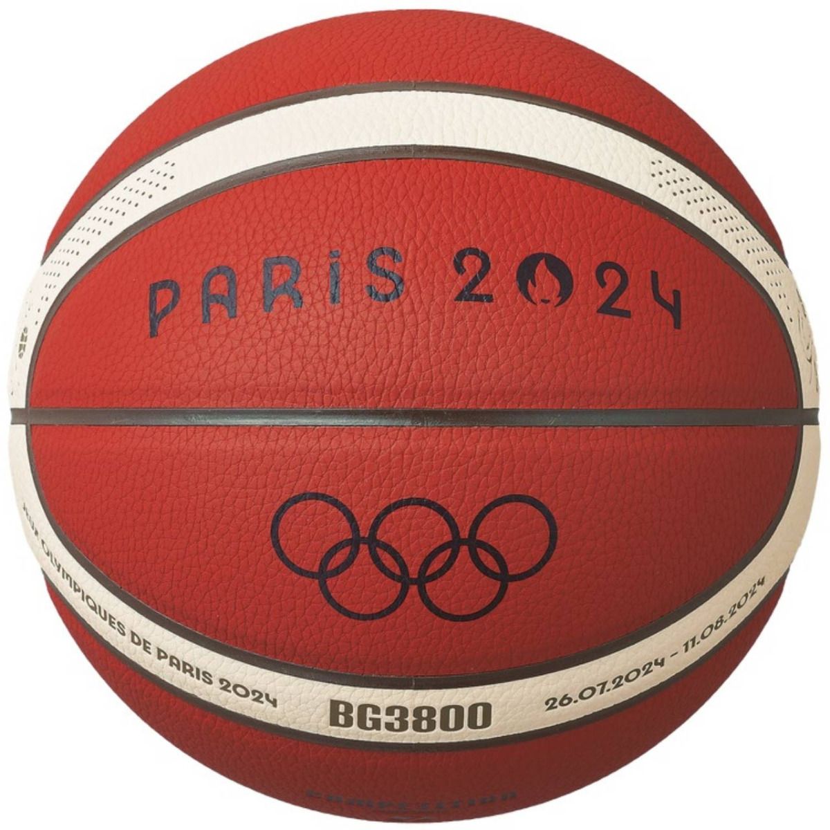 Molten Basketbalová lopta FIBA Paris 2024 Olympic Games B7G3800-2-S4F