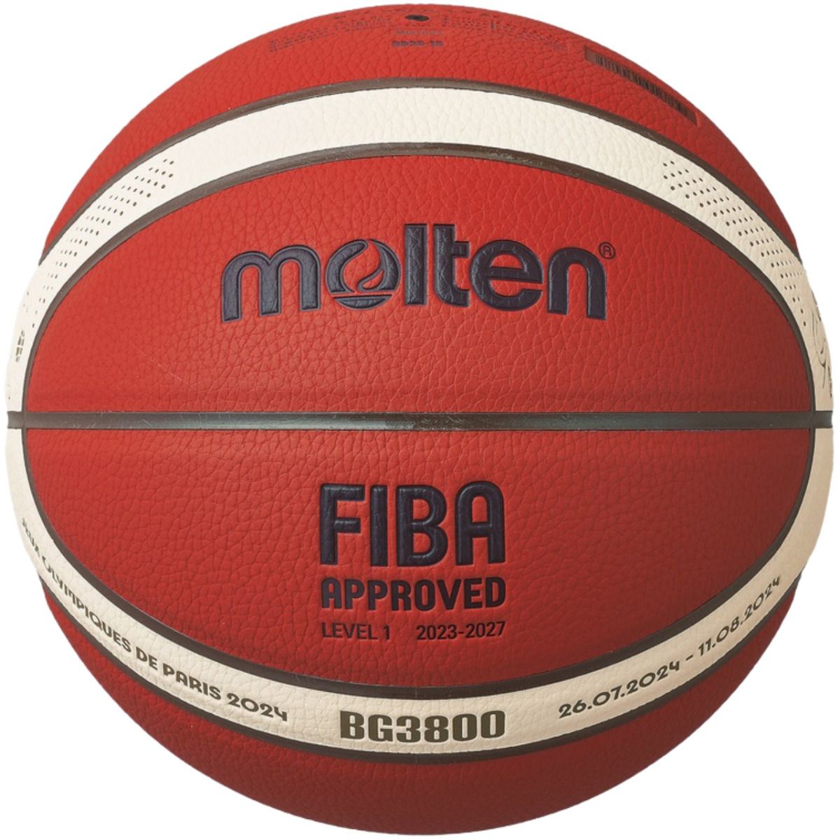 Molten Basketbalová lopta FIBA Paris 2024 Olympic Games B7G3800-2-S4F