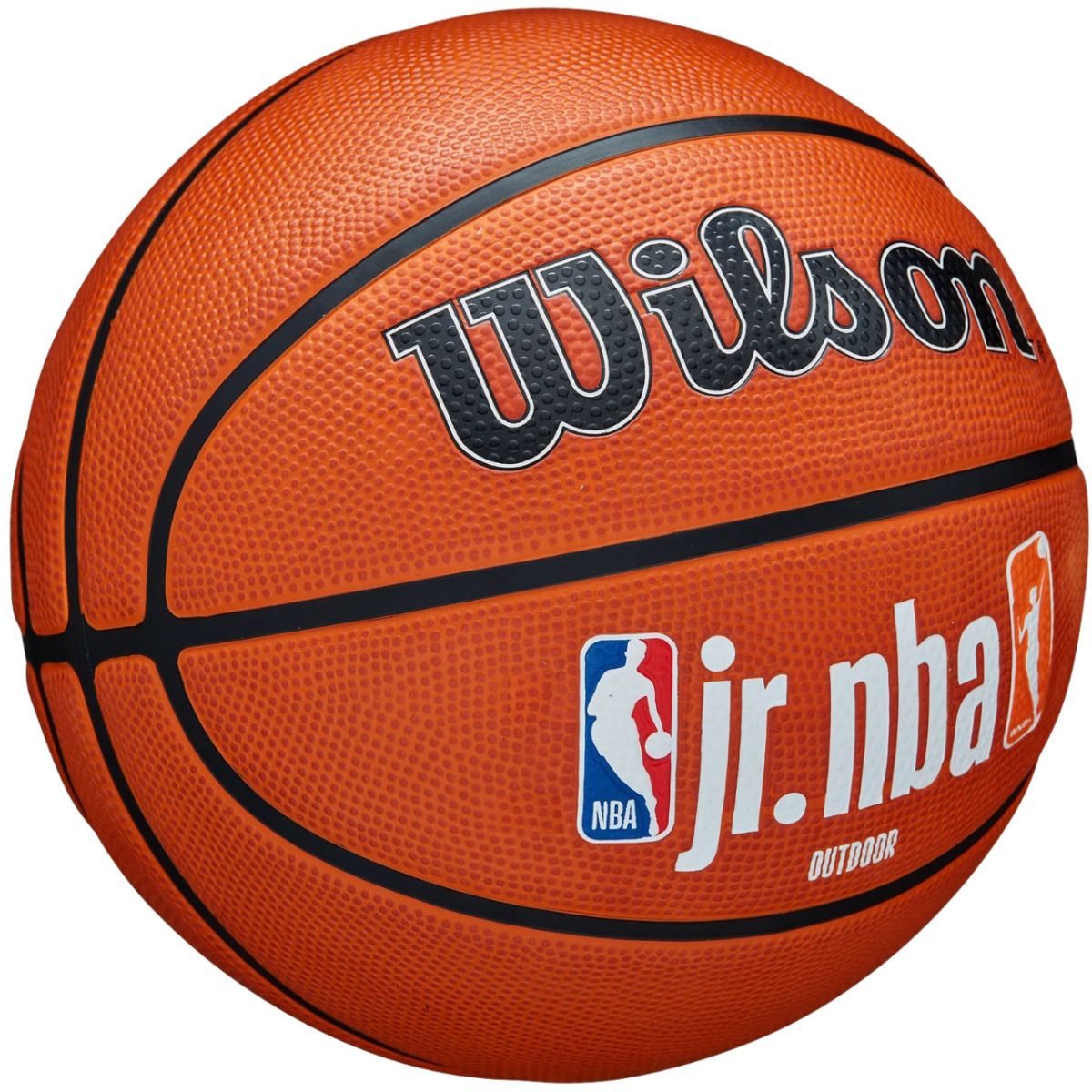 Wilson Basketbalová lopta JR NBA Logo Auth Outdoor WZ3011801XB7