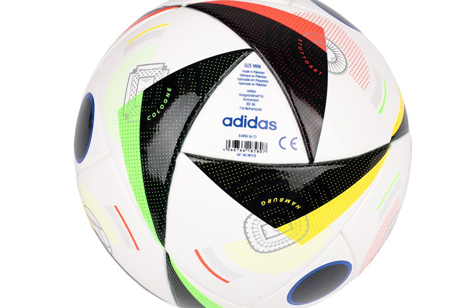 adidas Futbalová lopta  Euro24 Fussballliebe mini IN9378