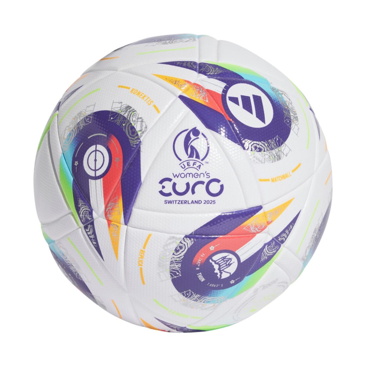 adidas Futbalová lopta Women's Euro25 League JH1262