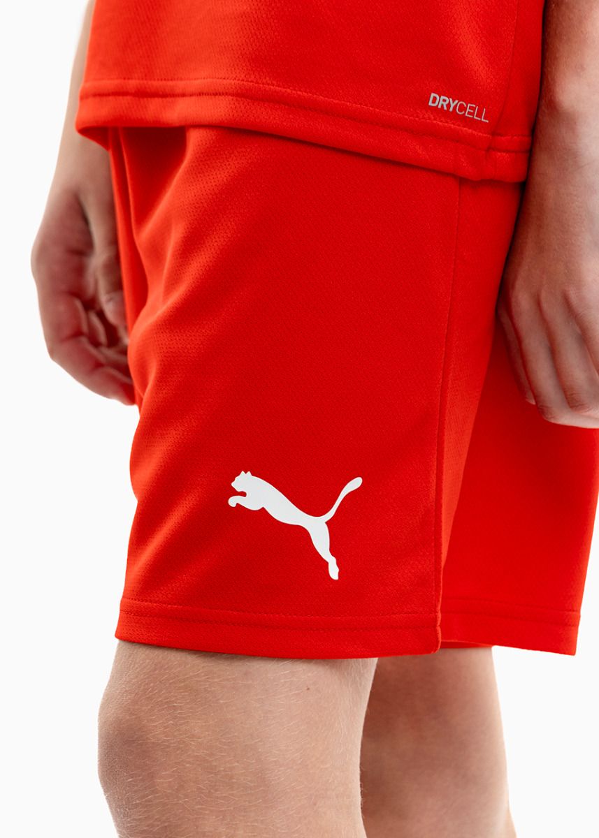 PUMA Detský športový set Tričko Krátke Nohavice teamRISE Jersey Jr 704938 01/704943 01 PUMA Detský športový set Tričko Krátke Nohavice teamRISE Jersey Jr 704938 01/704943 01