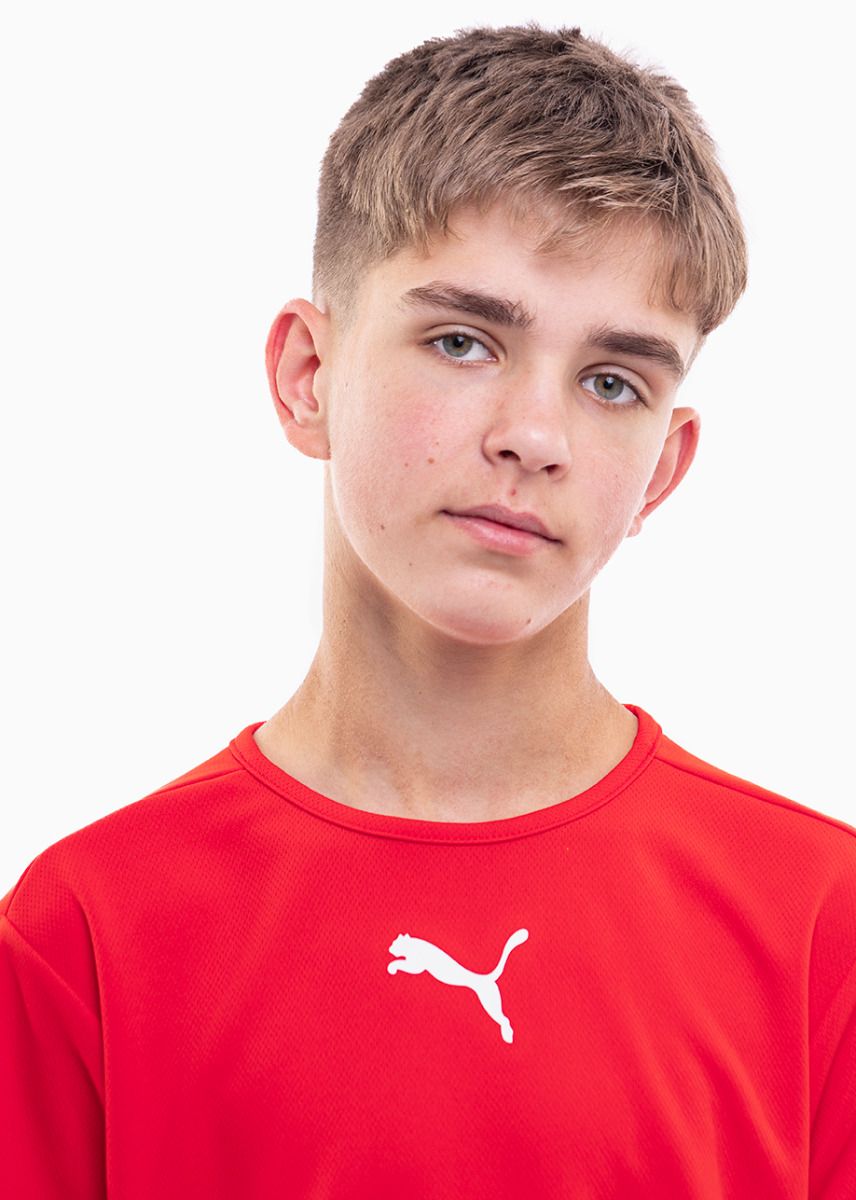 PUMA Detský športový set Tričko Krátke Nohavice teamRISE Jersey Jr 704938 01/704943 04 PUMA Detský športový set Tričko Krátke Nohavice teamRISE Jersey Jr 704938 01/704943 04