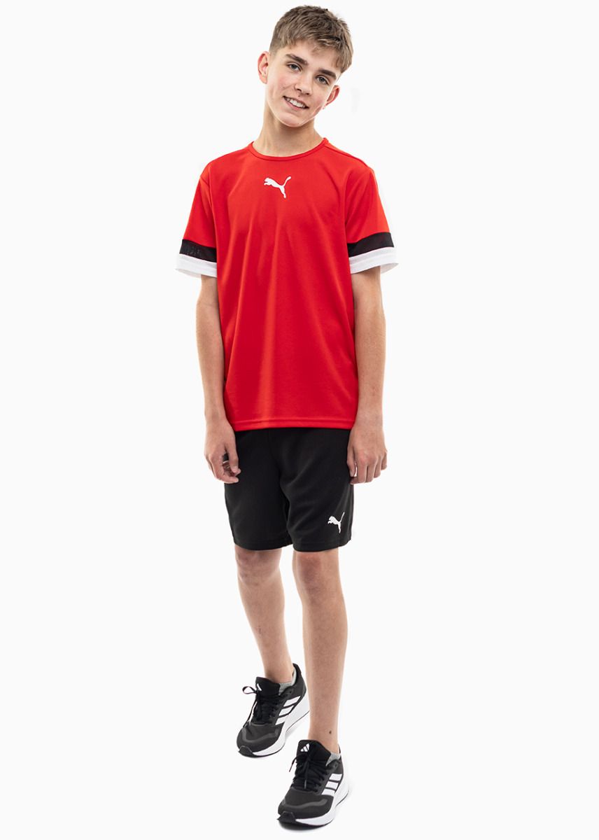 PUMA Detský športový set Tričko Krátke Nohavice teamRISE Jersey Jr 704938 01/704943 04 PUMA Detský športový set Tričko Krátke Nohavice teamRISE Jersey Jr 704938 01/704943 04