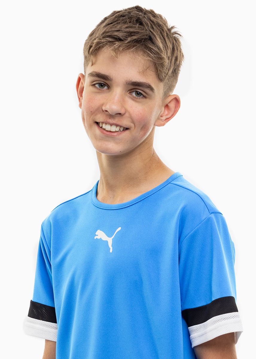 PUMA Detský športový set Tričko Krátke Nohavice teamRISE Jersey Jr 704938 02/704943 02 PUMA Detský športový set Tričko Krátke Nohavice teamRISE Jersey Jr 704938 02/704943 02