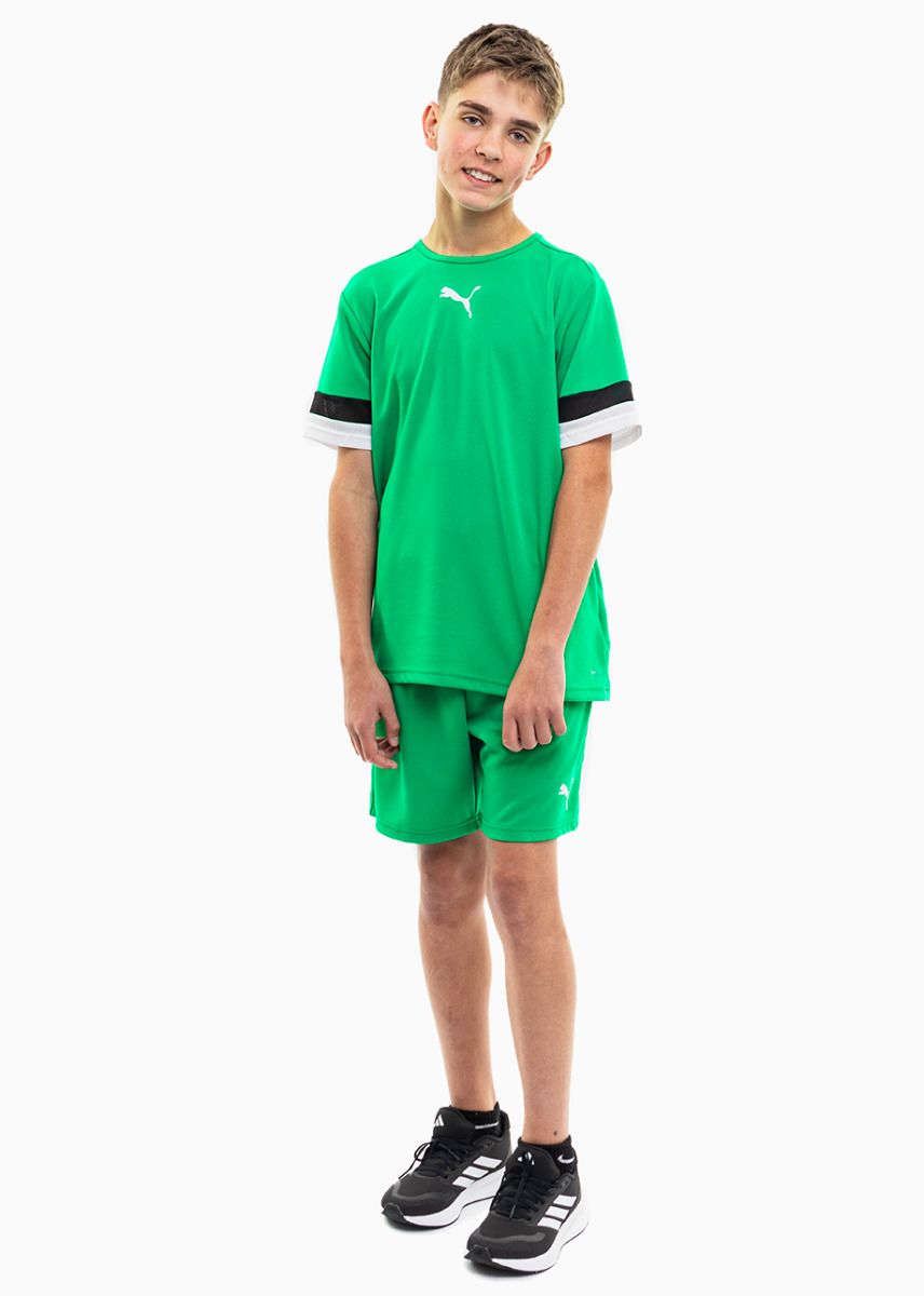 PUMA Detský športový set Tričko Krátke Nohavice teamRISE Jersey Jr 704938 05/704943 05 PUMA Detský športový set Tričko Krátke Nohavice teamRISE Jersey Jr 704938 05/704943 05
