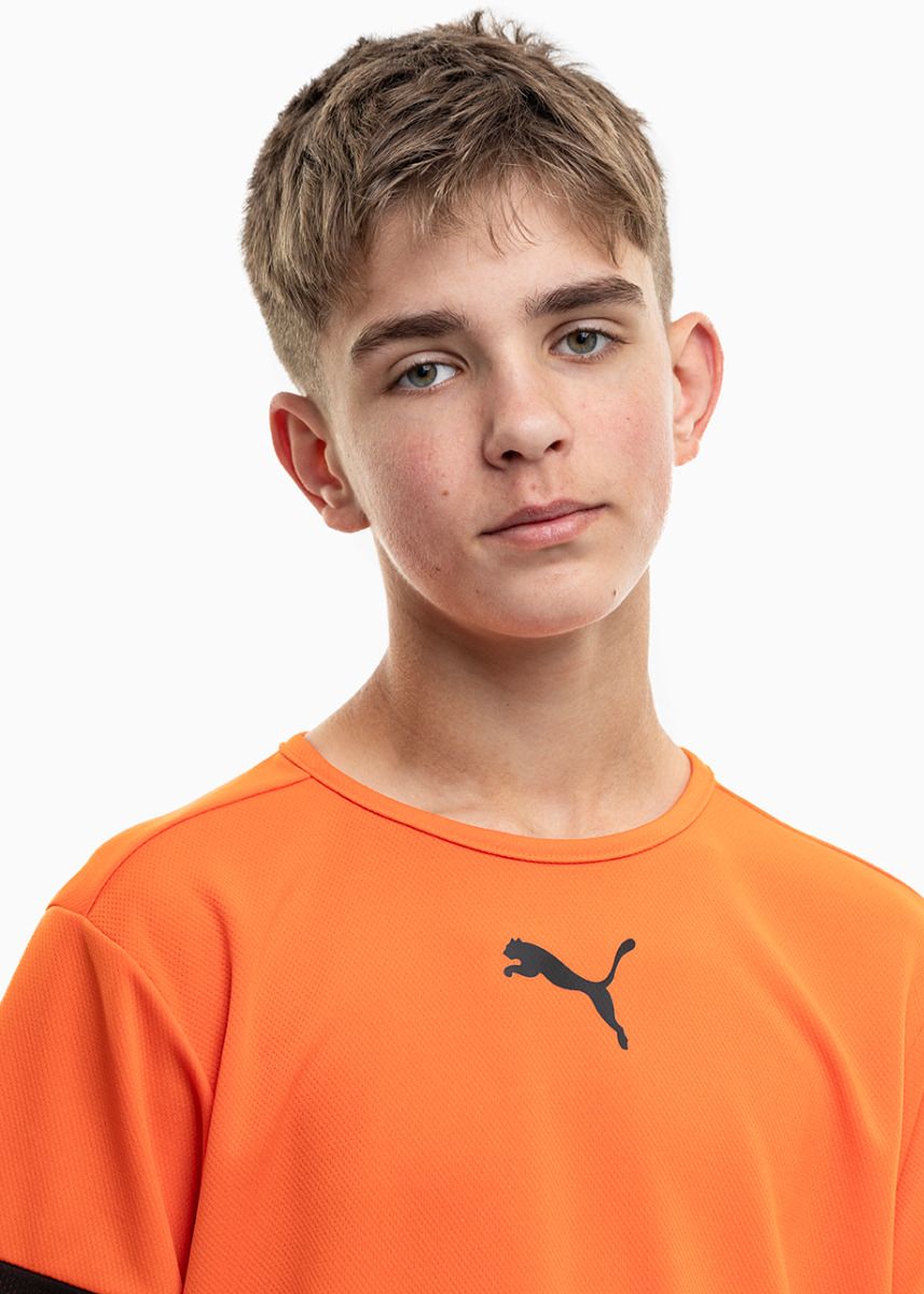PUMA Detský športový set Tričko Krátke Nohavice teamRISE Jersey Jr 704938 08/704943 08 PUMA Detský športový set Tričko Krátke Nohavice teamRISE Jersey Jr 704938 08/704943 08