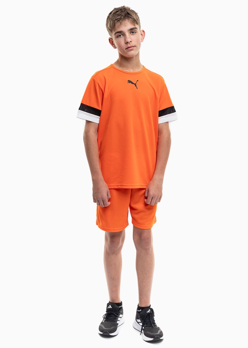 PUMA Detský športový set Tričko Krátke Nohavice teamRISE Jersey Jr 704938 08/704943 08 PUMA Detský športový set Tričko Krátke Nohavice teamRISE Jersey Jr 704938 08/704943 08