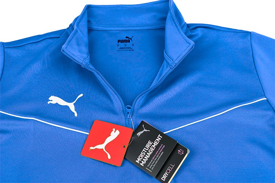 PUMA Pánska tepláková súprava teamRISE 1/4 Zip Top 657394 02/657390 06