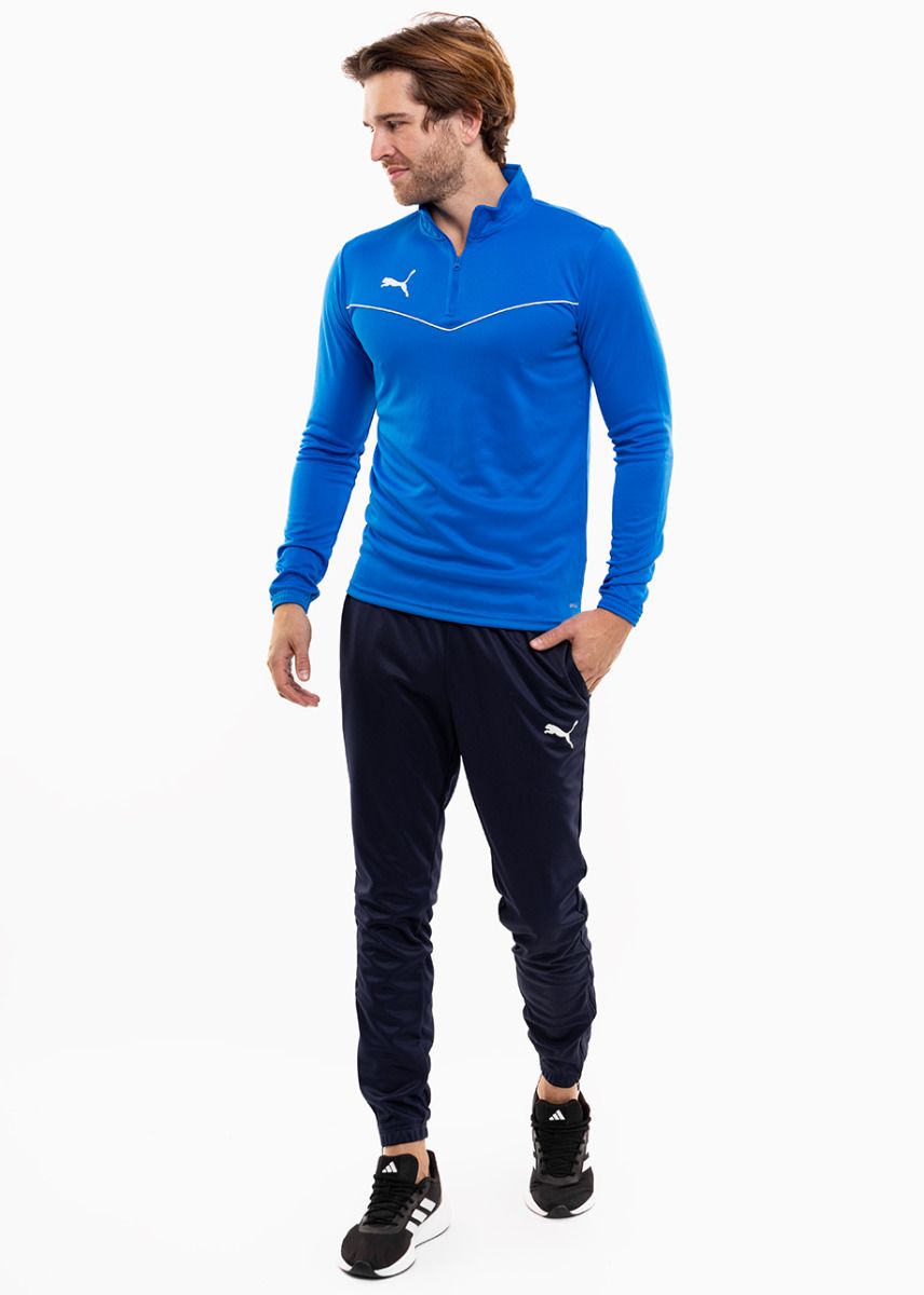 PUMA Pánska tepláková súprava teamRISE 1/4 Zip Top 657394 02/657390 06