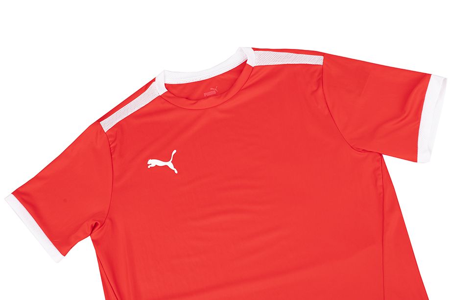 PUMA Pánsky športový set Tričko Krátke Nohavice teamLIGA Jersey 704917 01/704924 01