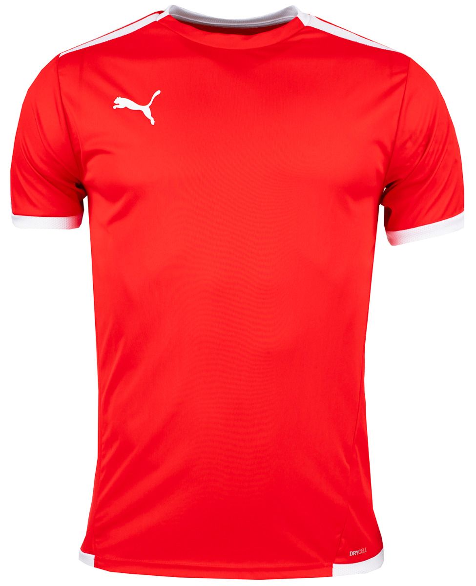 PUMA Pánsky športový set Tričko Krátke Nohavice teamLIGA Jersey 704917 01/704924 03