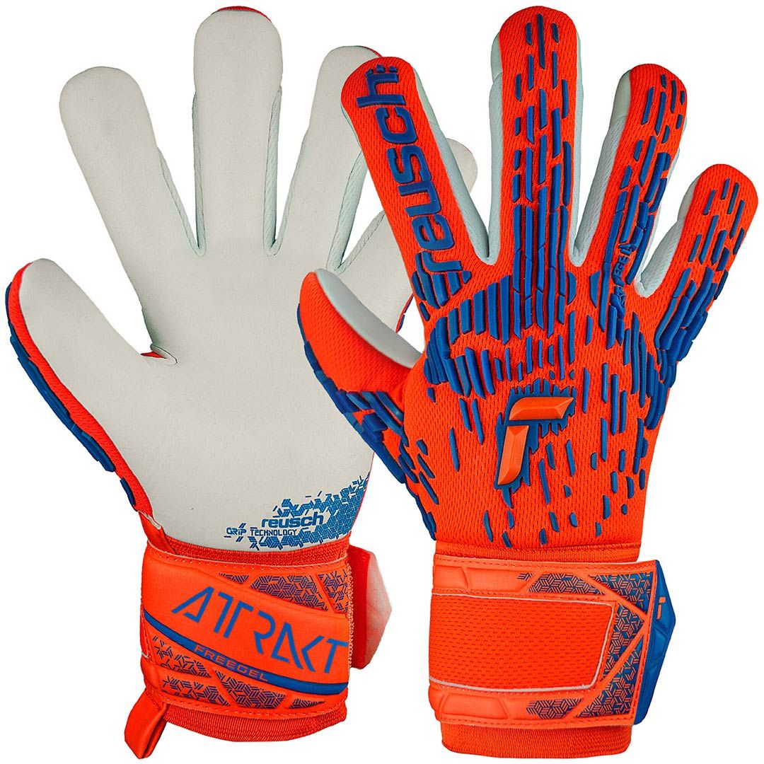 Reusch Brankárske rukavice Attrakt Freegel Silver Junior 5472235 2210