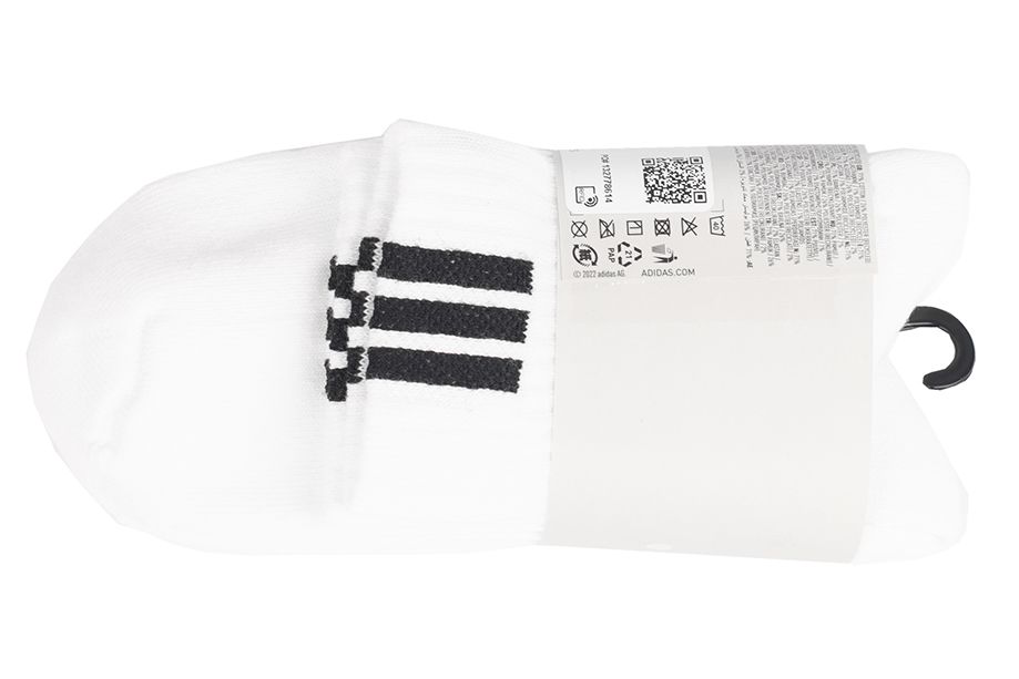 adidas Ponožky 3-Stripes Linear Half-Crew Cushioned 3P HT3437
