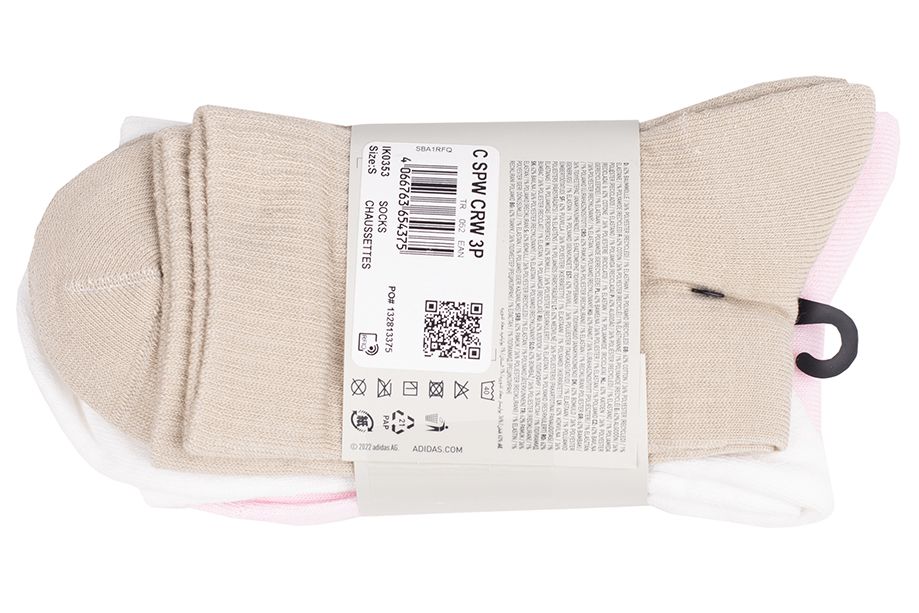 adidas Ponožky Cushioned Crew Socks 3P IK0353 adidas Ponožky Cushioned Crew Socks 3P IK0353