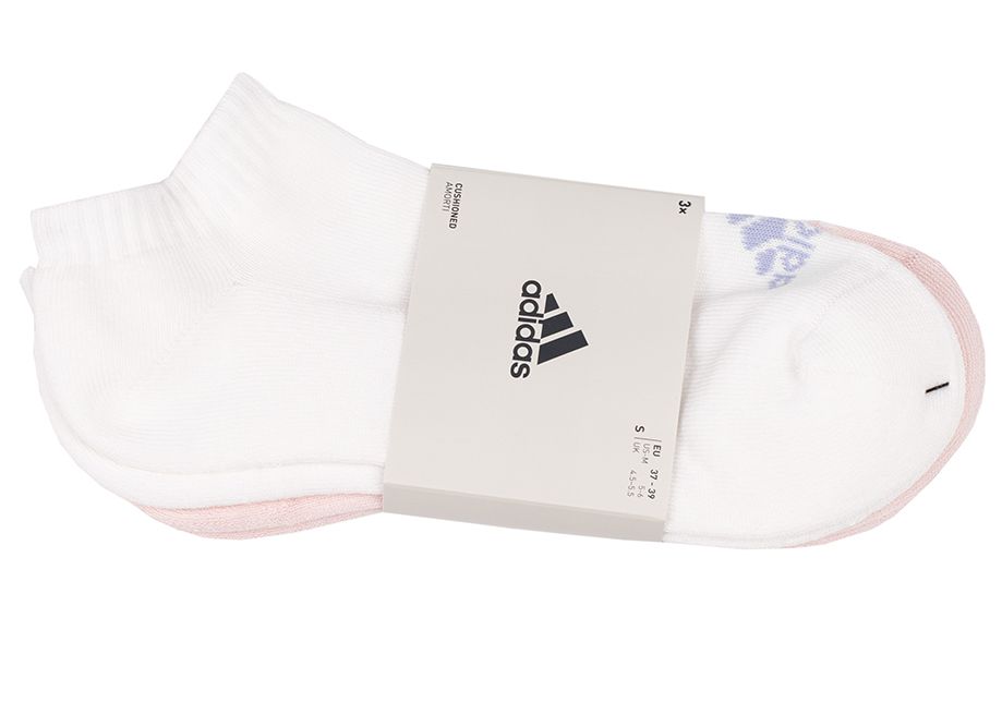 adidas Ponožky Cushioned Low-Cut Socks 3P IZ0164