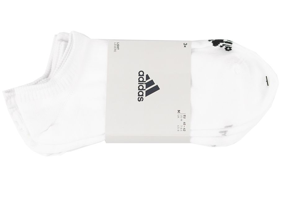 adidas Ponožky Thin and Light No-Show Socks 3P HT3463