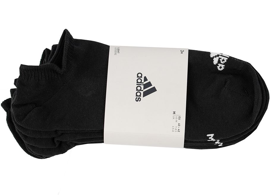 adidas Ponožky Thin and Light No-Show Socks 3P IC1327