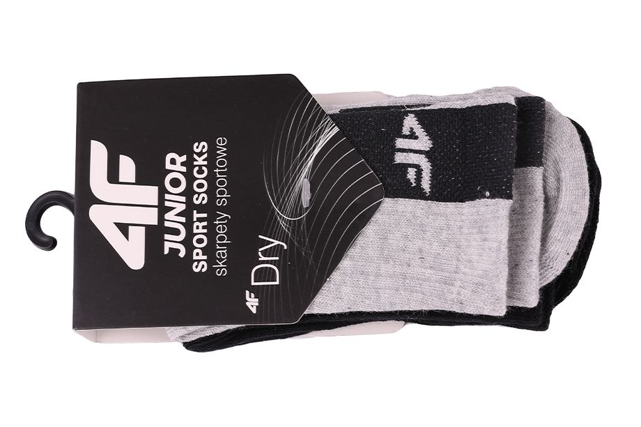 4F Detské ponožky HJL22 JSOM003 27M+21S