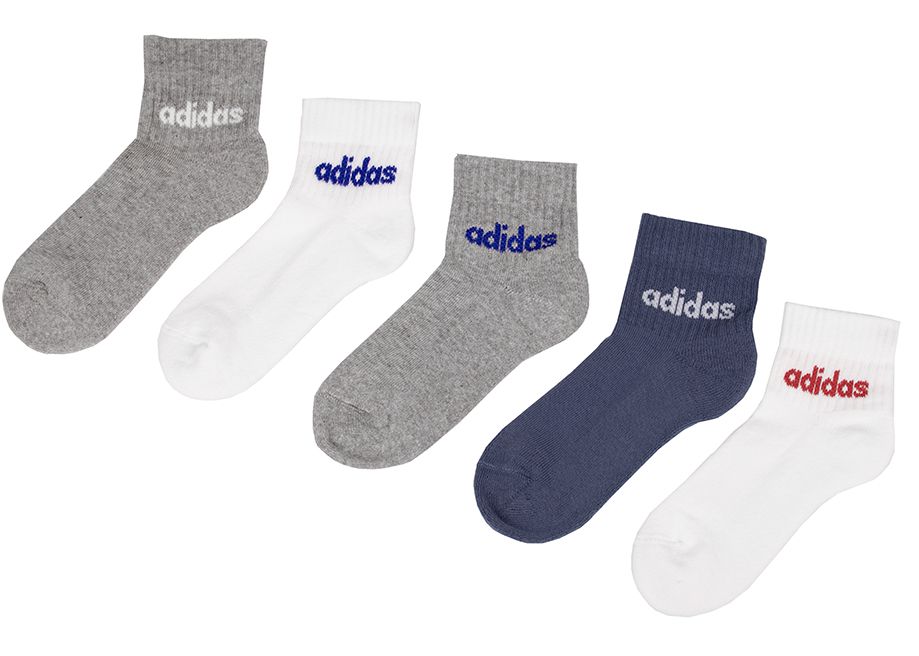 adidas Détske ponožky Linear Ankle Kids 5p IR8230