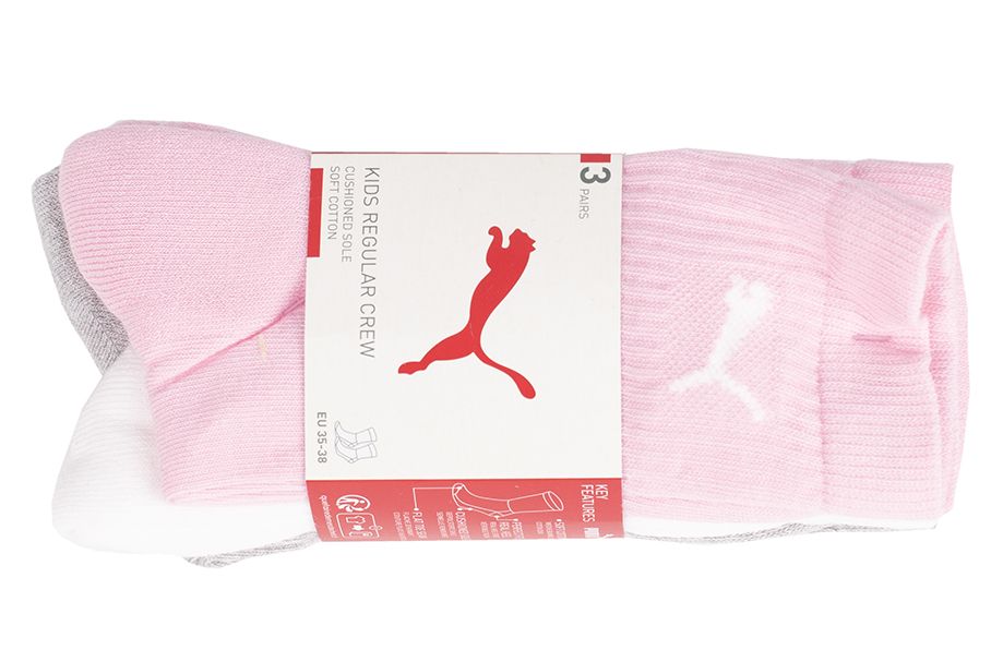 PUMA Detské ponožky Sport Junior 3P 907958 05 PUMA Detské ponožky Sport Junior 3P 907958 05