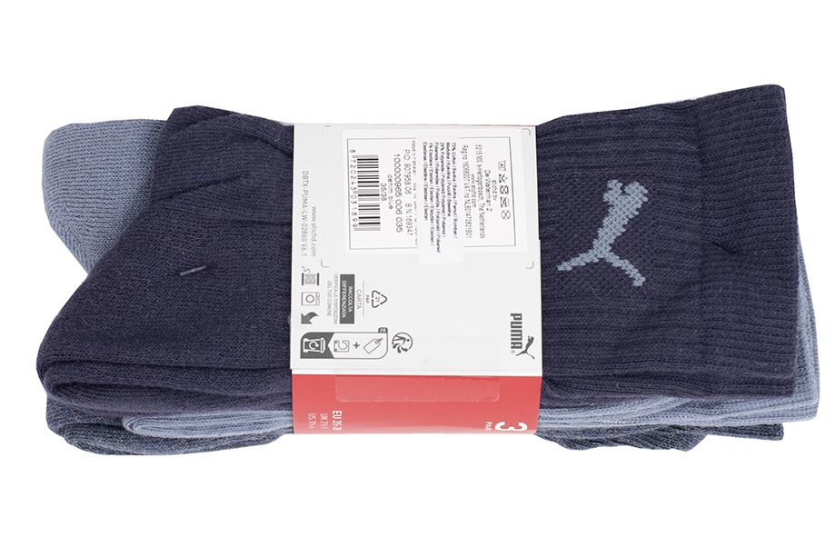 PUMA Detské ponožky Sport Junior 3P 907958 06 PUMA Detské ponožky Sport Junior 3P 907958 06