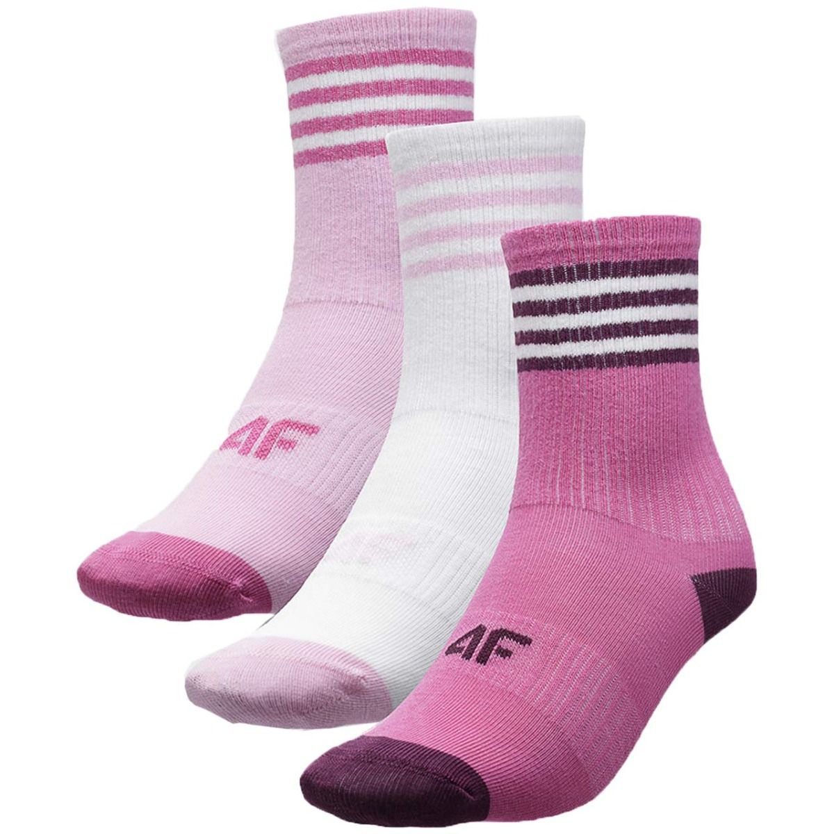 4F Detské ponožky F230 3P 4FJWAW23USOCF230 90S