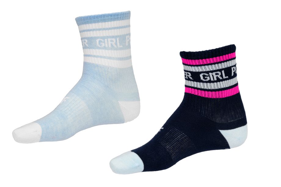 4F Ponožky pre dievča 2 páry JAW22USOCF062 91S