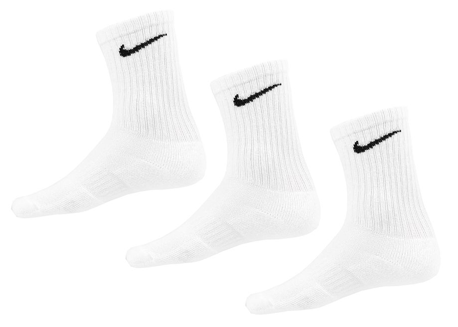 Nike Ponožky Everyday Cush Crew 6-pack SX7666 100 EUR 42-46 OUTLET Nike Ponožky Everyday Cush Crew 6-pack SX7666 100 EUR 42-46 OUTLET