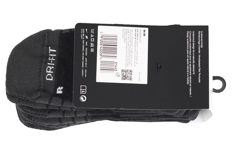 Nike Ponožky Everyday Max Cushioned 3P SX5549 010 Nike Ponožky Everyday Max Cushioned 3P SX5549 010