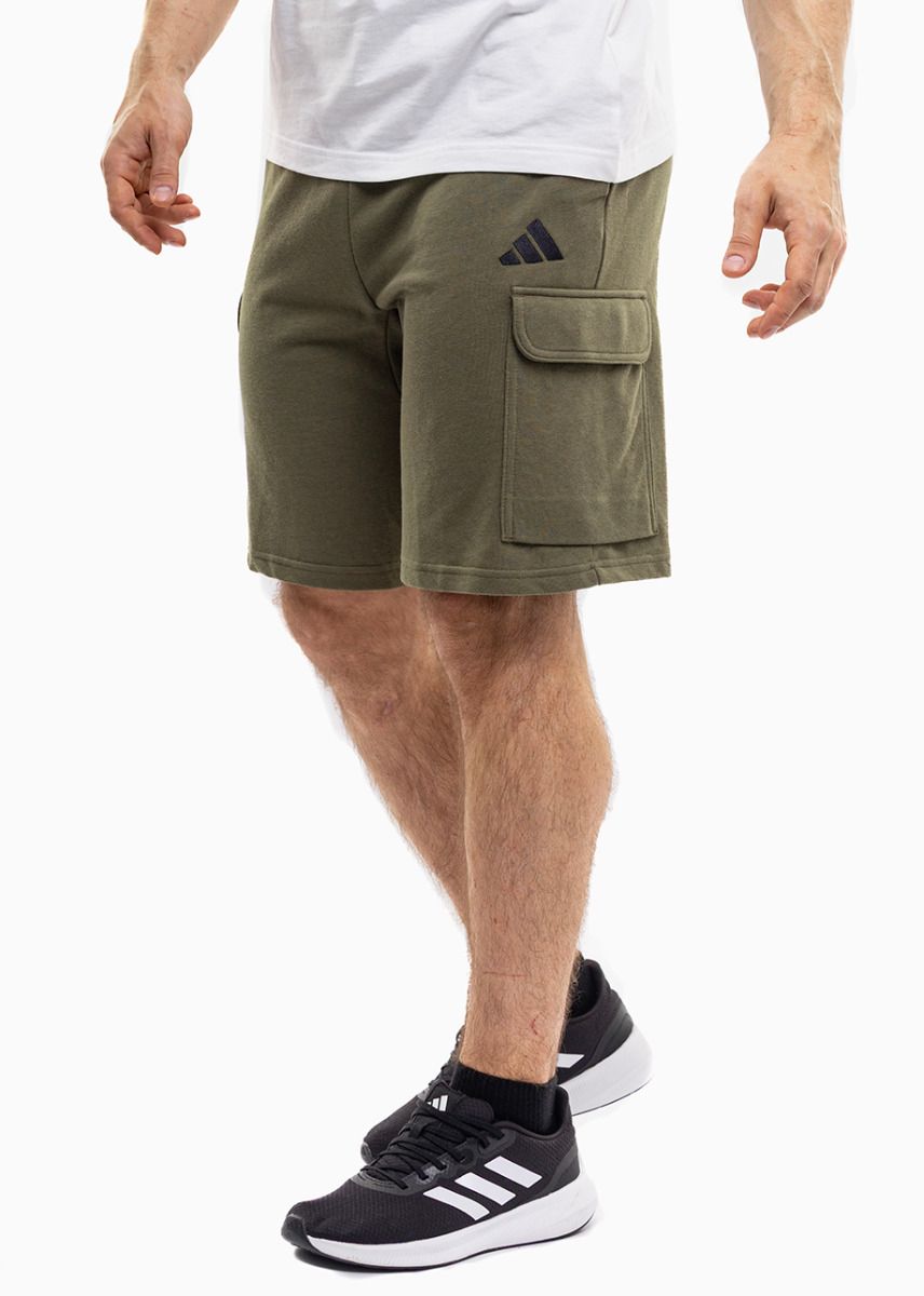 adidas Pánske šortky Essentials Feel Cozy French Terry Cargo JE6292 adidas Pánske šortky Essentials Feel Cozy French Terry Cargo JE6292