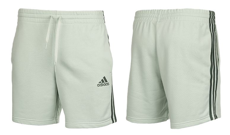 adidas Krátke Nohavice Pánske Essentials French Terry 3-Stripes Shorts HL2262