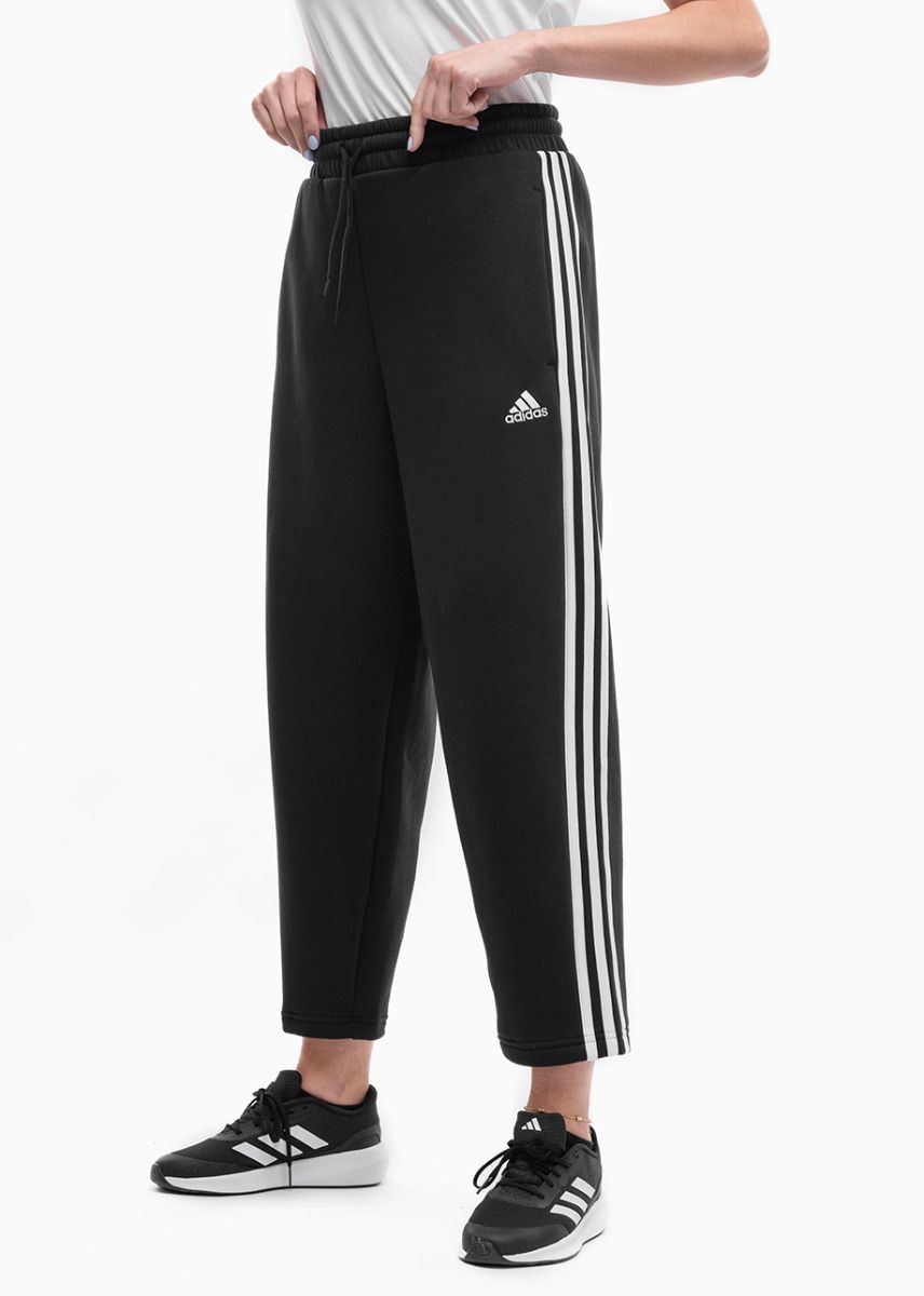 adidas Dámske tepláky Essentials 3-Stripes Open Hem Fleece HZ5748