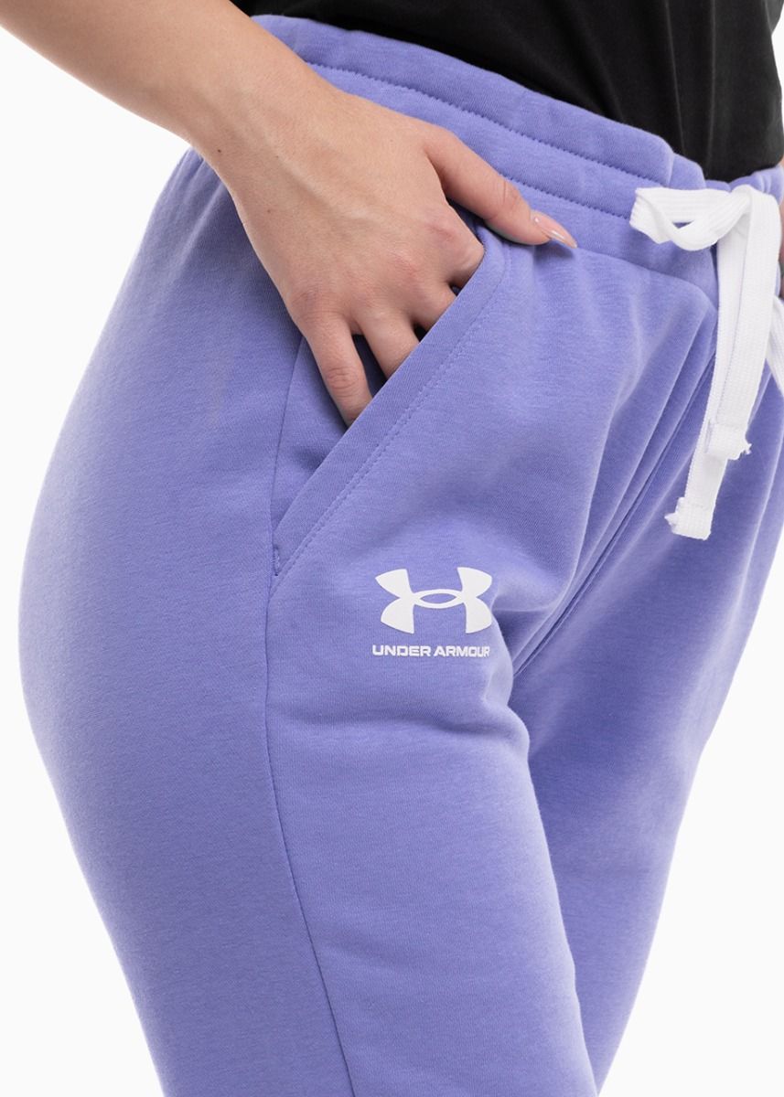 Under Armour Dámske športové nohavice Rival Fleece 1356416 495