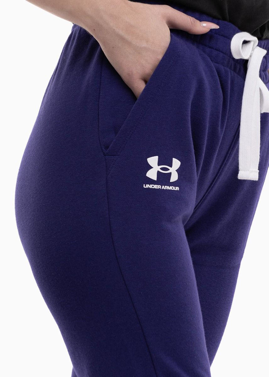 Under Armour Dámske športové nohavice Rival Fleece 1356416 468