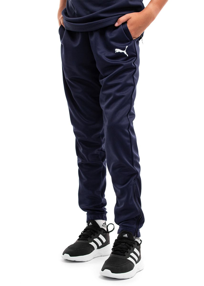 Puma pre deti nohavíc teamRISE Poly Training Pants Jr 657391 06