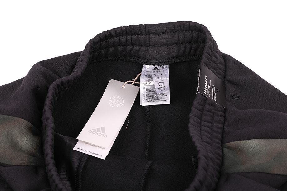 adidas Pánske nohavice męskie Essentials Camo Print Fleece Pants HL6929