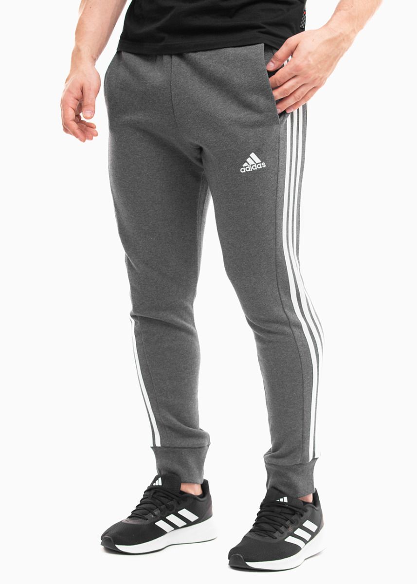 adidas Pánske tepláky Essentials French Terry Tapered Cuff 3-Stripes IC9408