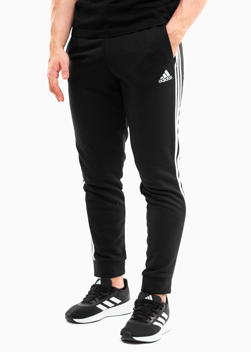 adidas Tepláky Pánske Essentials Tapered Cuff 3 Stripes GK8831