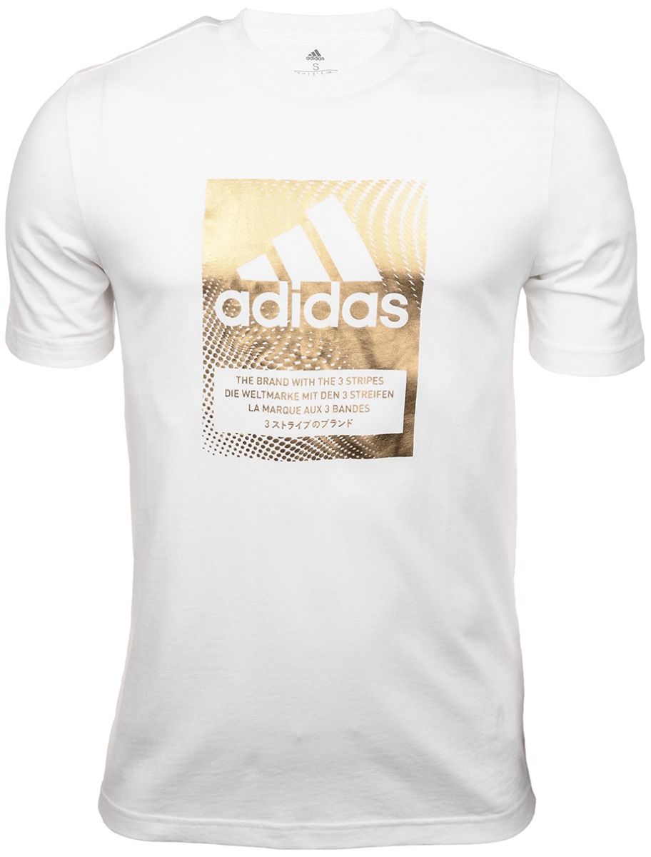 adidas pánske tričko Badge Of Sport Box Foil Graphic GS6313