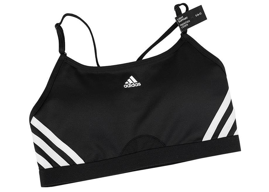 adidas Športová podprsenka Aeroreact Training Light-Support 3-Stripes Bra HC7862