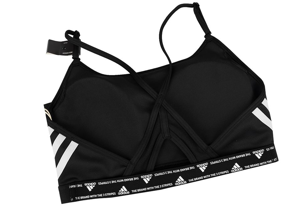 adidas Športová podprsenka Aeroreact Training Light-Support 3-Stripes Bra HC7862