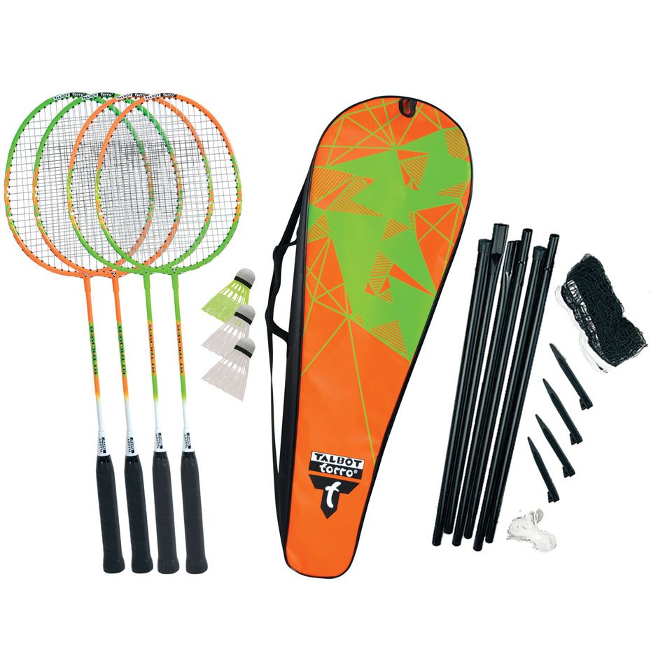 Talbot Badmintonový set Torro 4 Attacker plus 449406