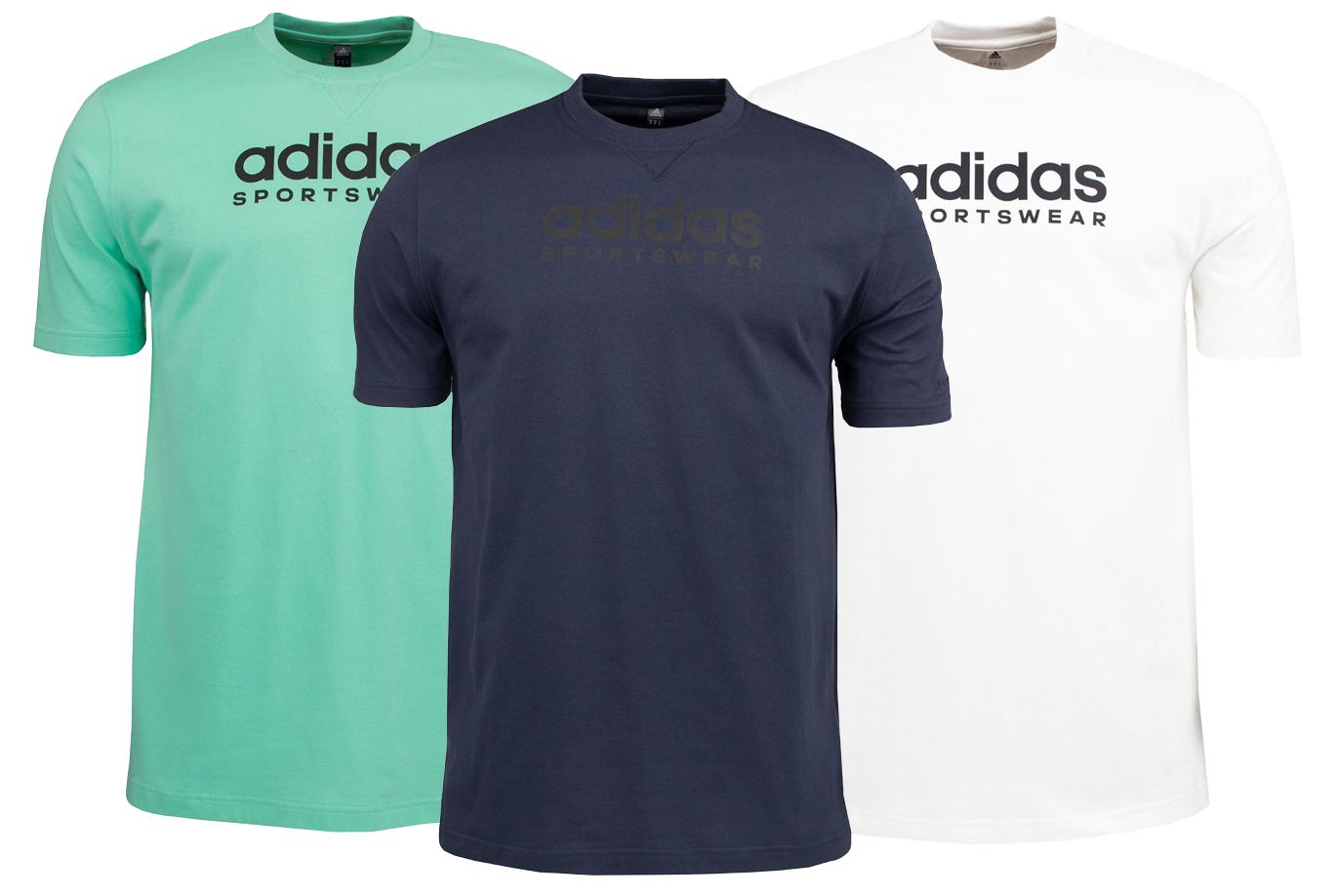 adidas Set pánskych tričiek All SZN Graphic Tee IC9812/IC9814/IC9821