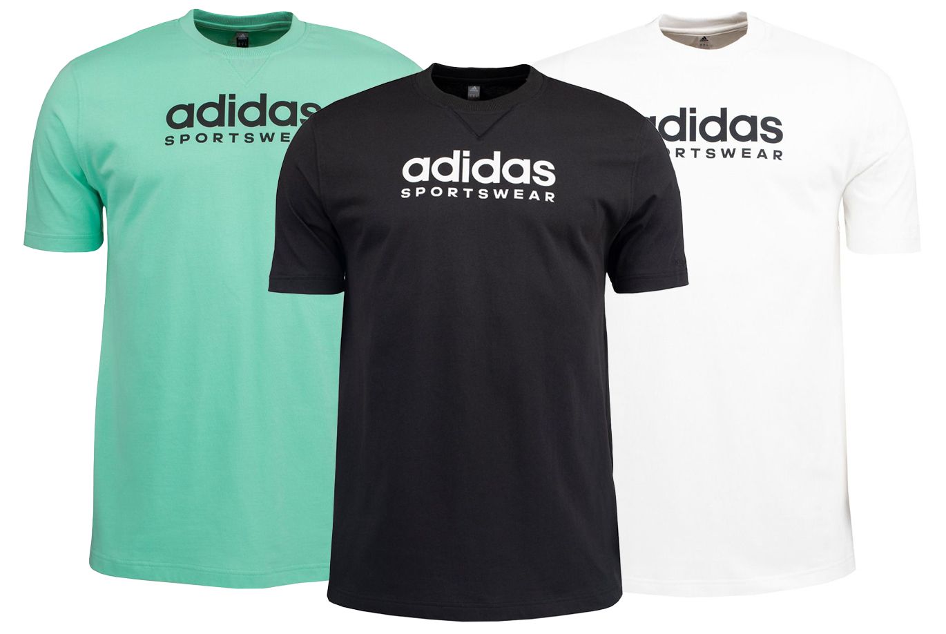 adidas Set pánskych tričiek All SZN Graphic Tee IC9815/IC9814/IC9821