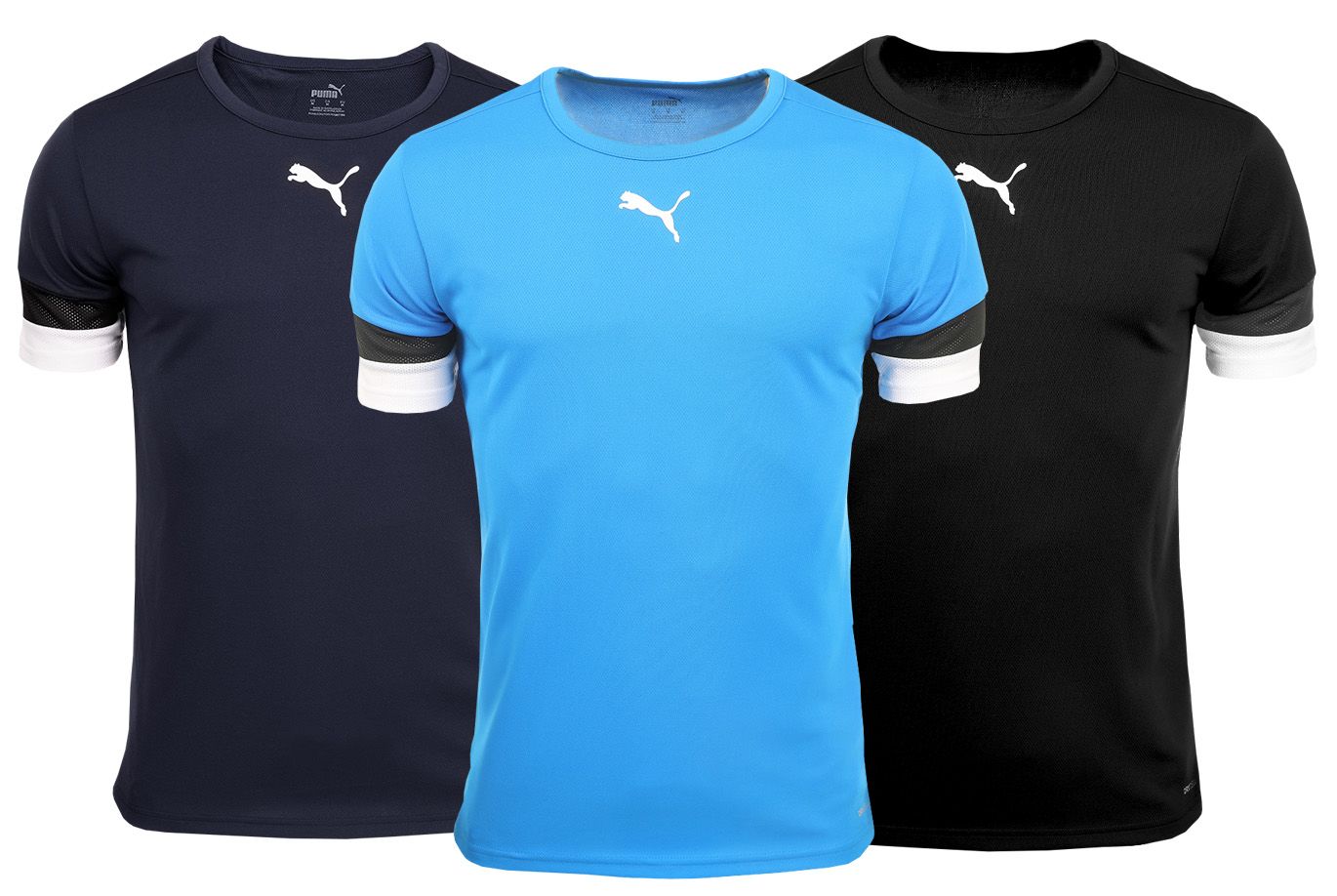 PUMA Set pánskych tričiek teamRISE Jersey 704932 02/06/03