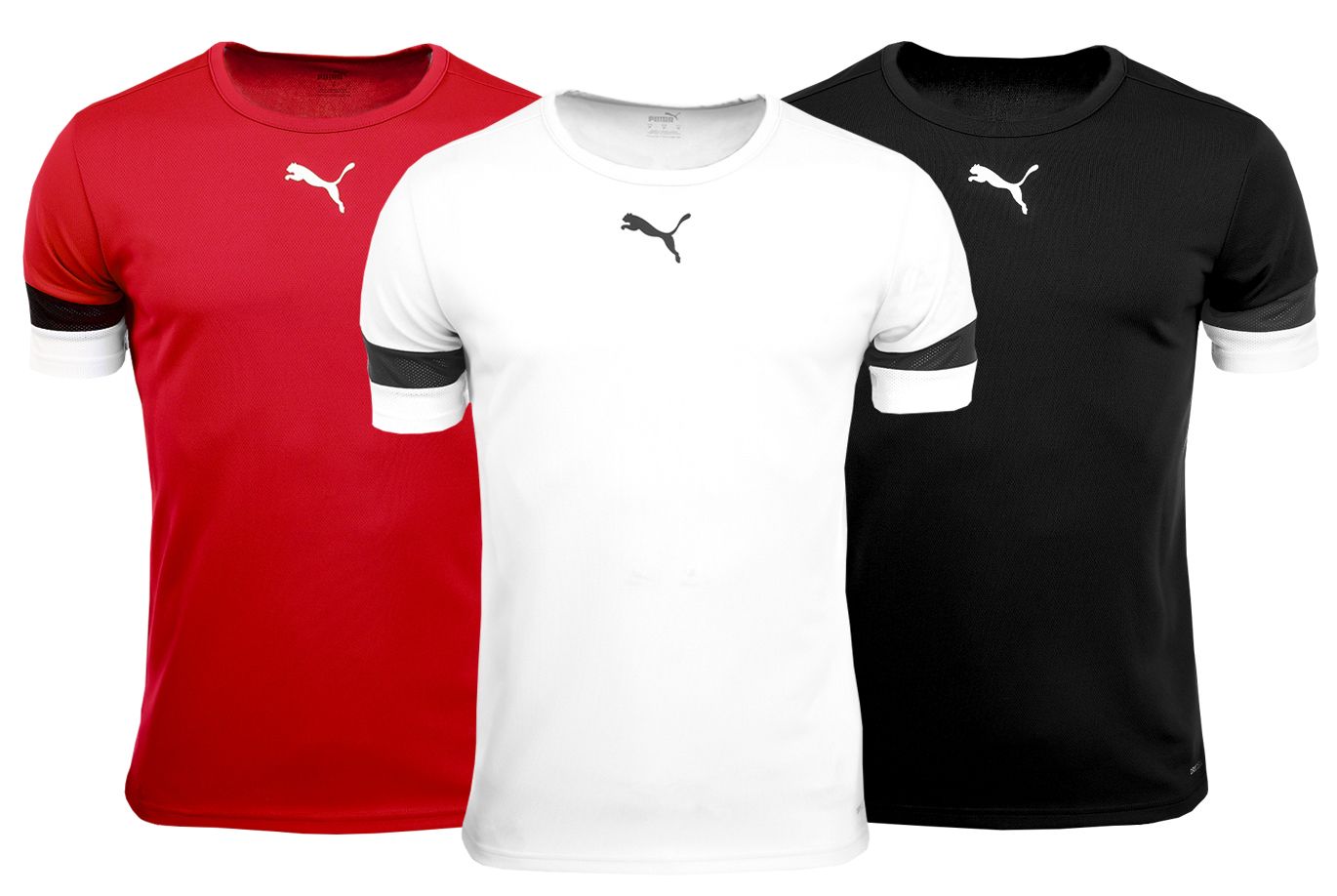 PUMA Set pánskych tričiek teamRISE Jersey 704932 04/01/03