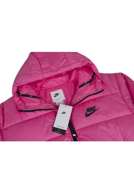 Nike Dámska bunda NSW Synthetic Fill Hooded DX1797 010