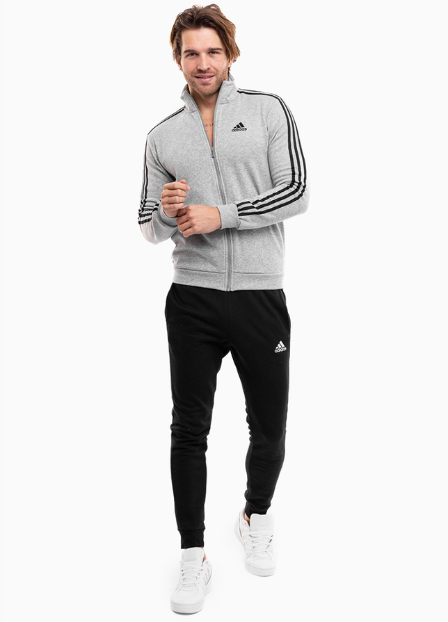 adidas Pánska tepláková súprava Basic 3-Stripes Fleece IA3073 adidas Pánska tepláková súprava Basic 3-Stripes Fleece IA3073